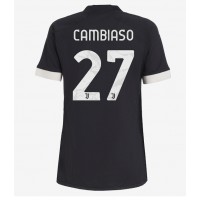 Juventus Andrea Cambiaso #27 Tredje Tröja Dam 2023-24 Kortärmad